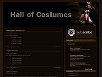 Hall Of Costumes Theme, Türkçe